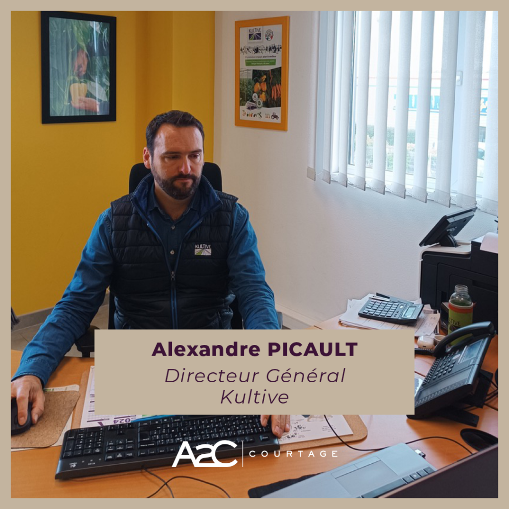 Alexandre Picault directeur général Kultive client A2C courtage 